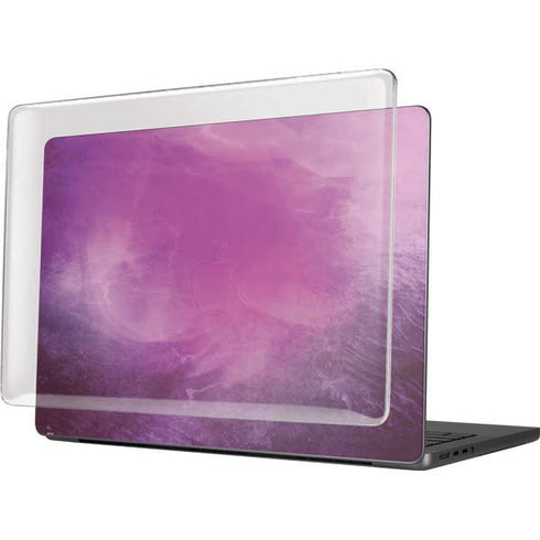 Purple Space Marble MacBook Pro 14in (2021-24) Case plus Skin